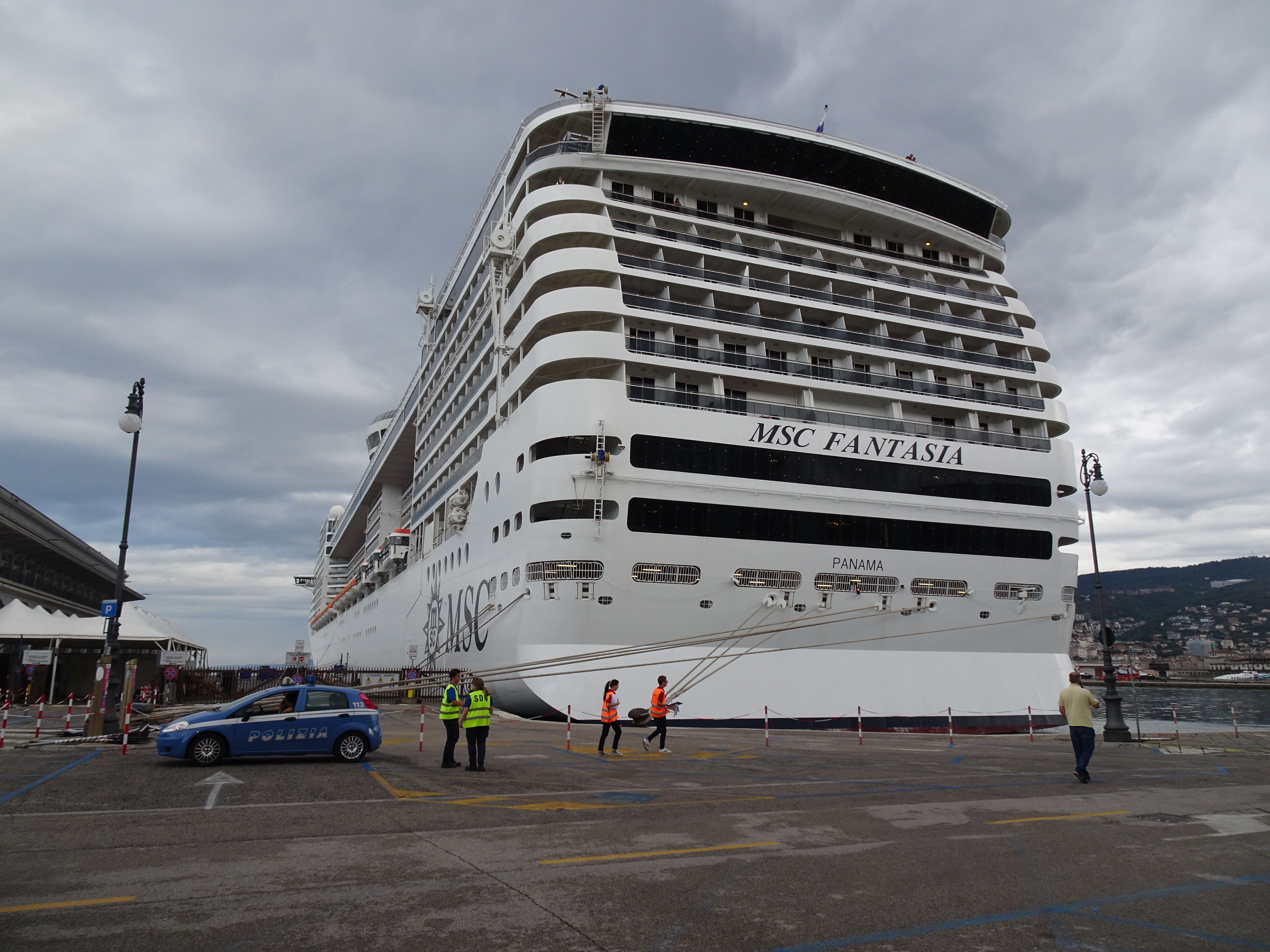 A photo of the Fusina terminal