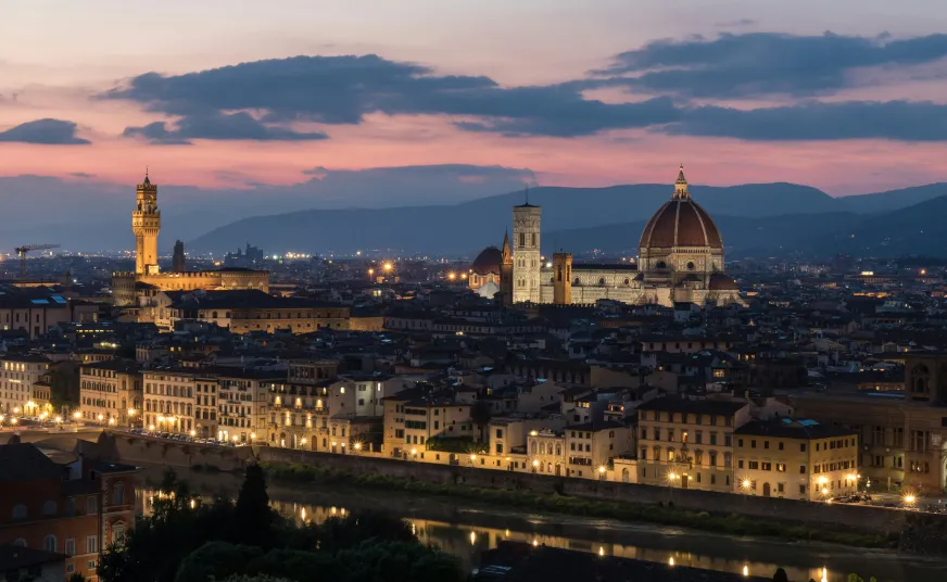 florence tuscany banner